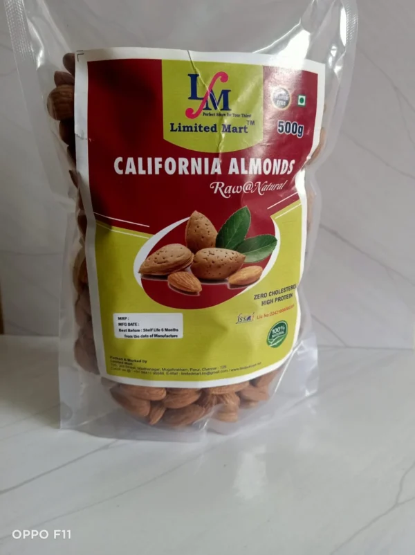 Premium California Almonds Fresh Healthy