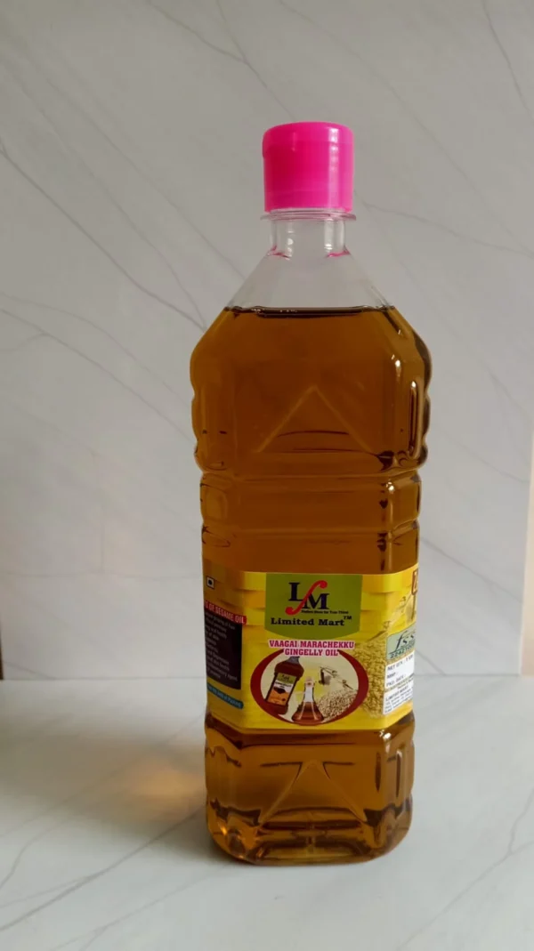 Chemical free Sesame oil processed in Kal Chekku method